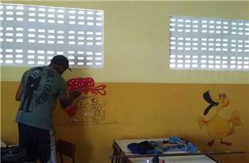 Escola de Aritaguá está reformada graças a parceria da Prefeitura com a comunidade 